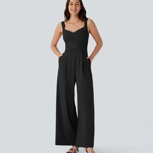 Halara Elegant Black Women's Jumpsuit Medium NEW